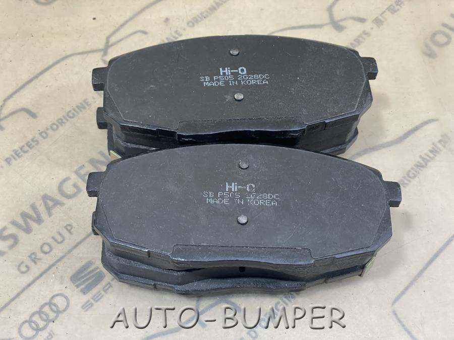 Колодки тормозные передние sb p505 2G28DC